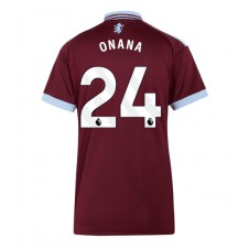 Aston Villa Amadou Onana #24 Hemmatröja Dam 2026-27 Korta ärmar